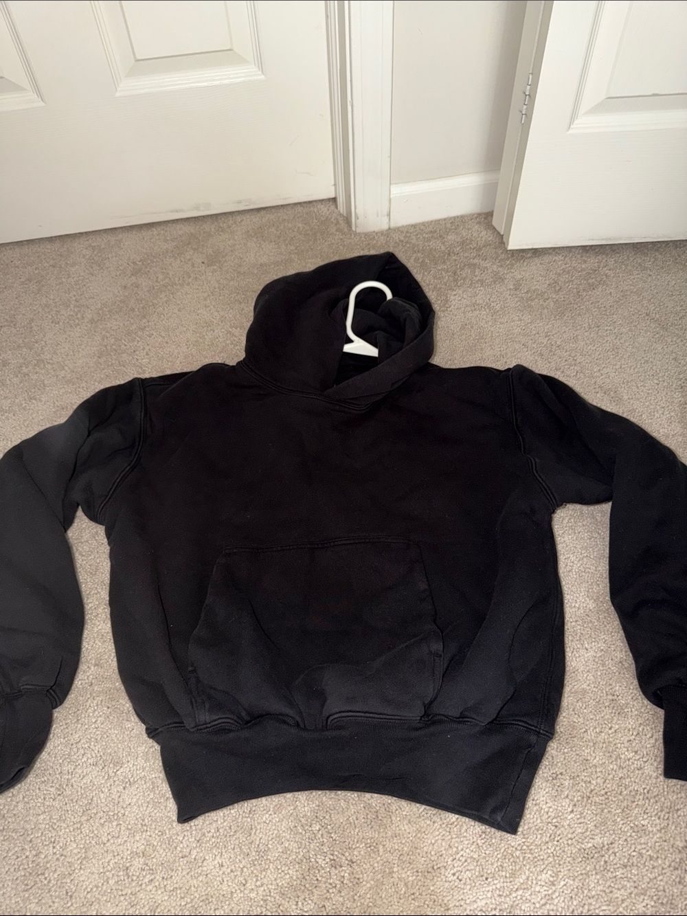 Yeezy Black Crewneck Hoodie